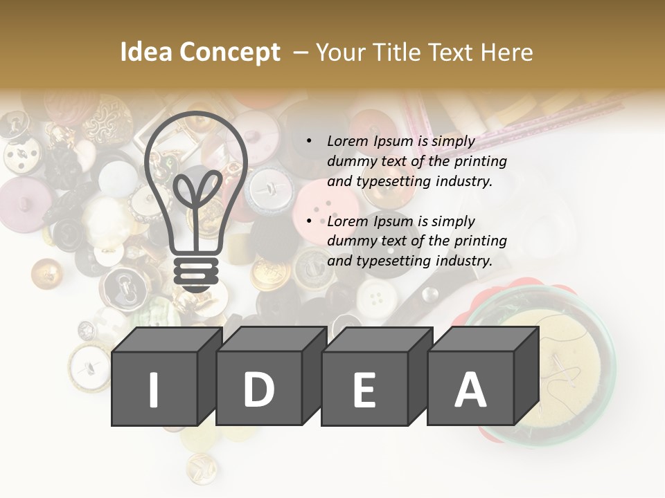 Tailor Red Old PowerPoint Template