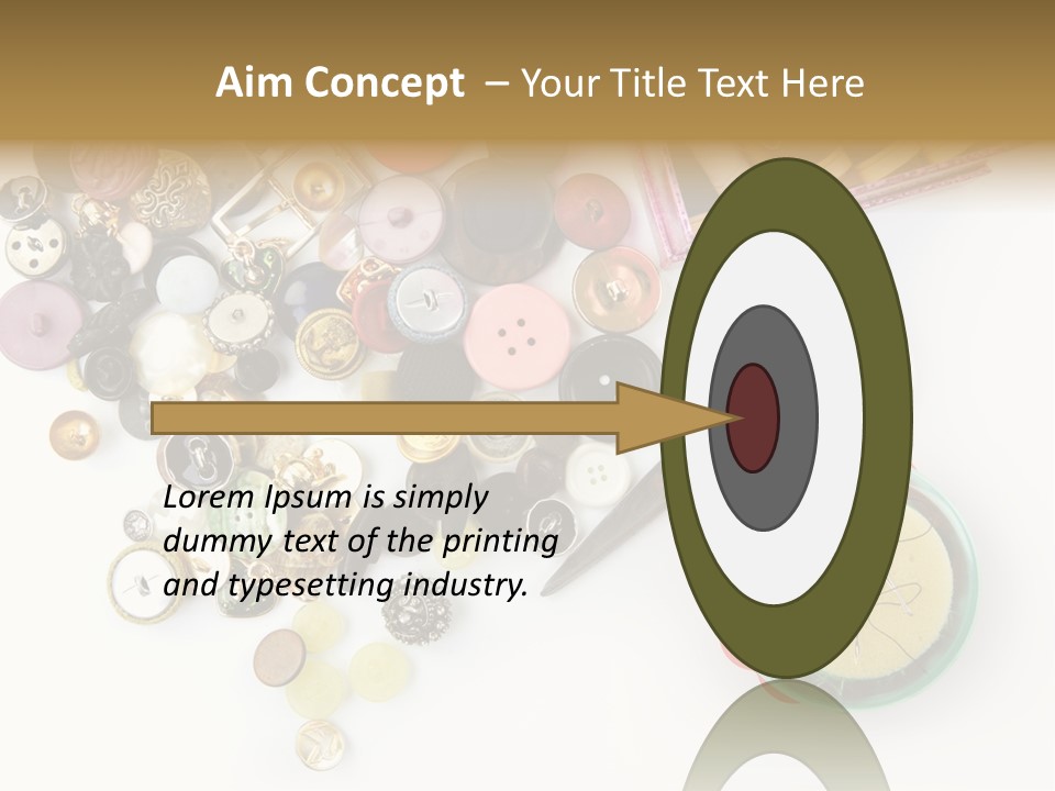 Tailor Red Old PowerPoint Template