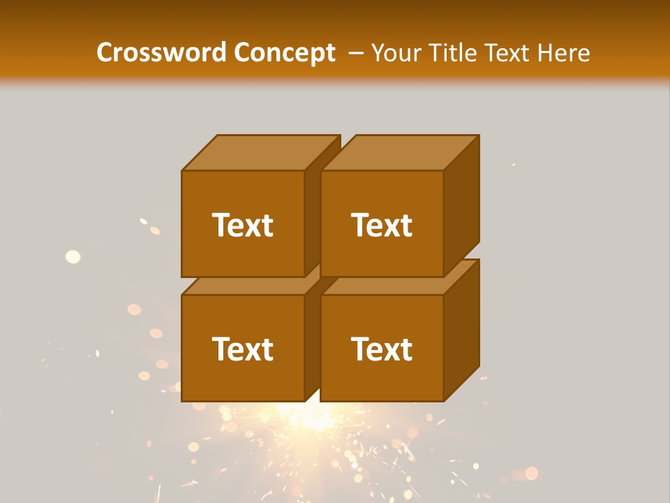 Season Black Flame PowerPoint Template