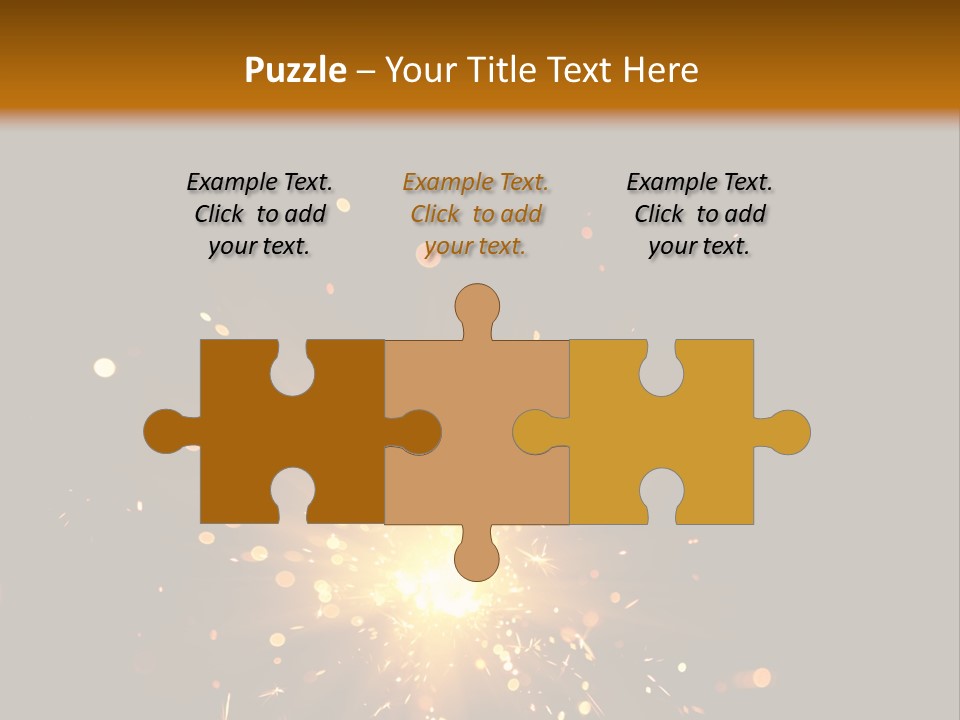 Season Black Flame PowerPoint Template