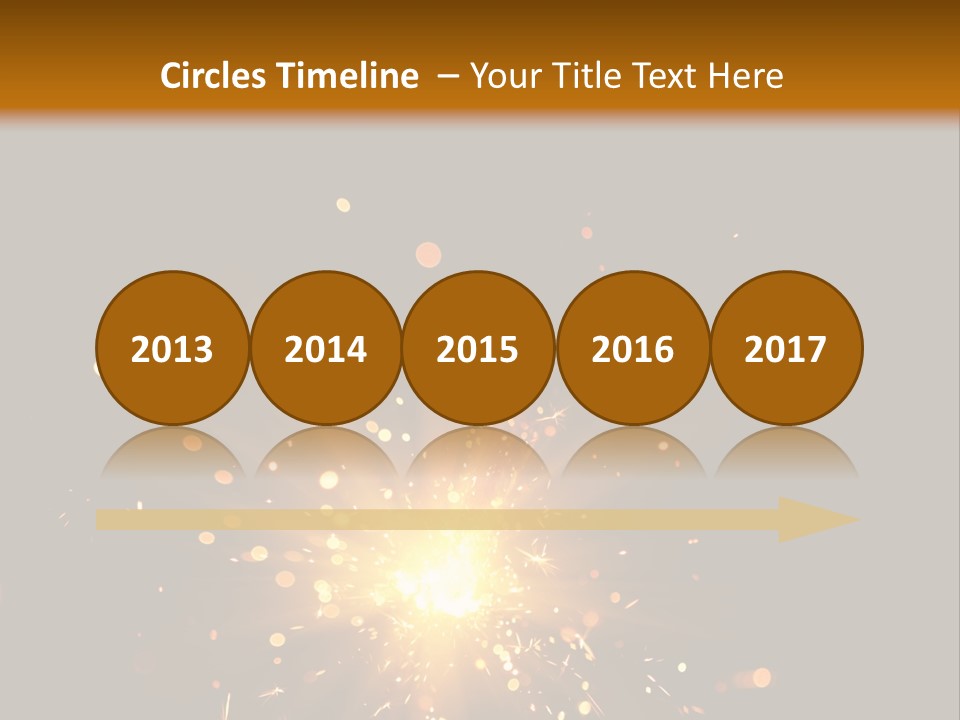 Season Black Flame PowerPoint Template