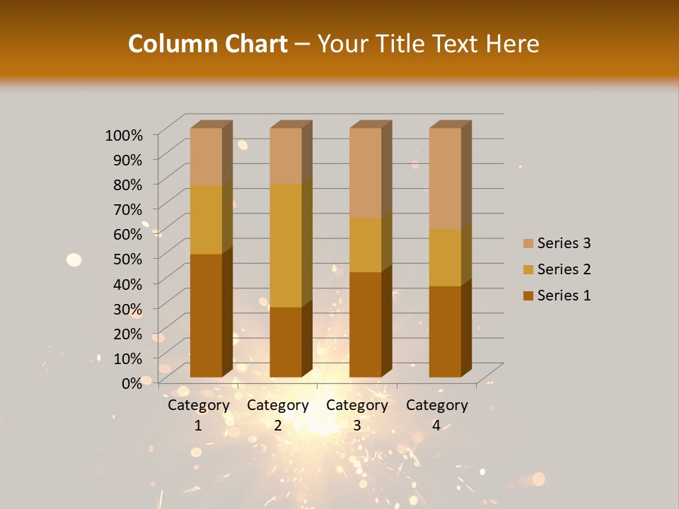Season Black Flame PowerPoint Template