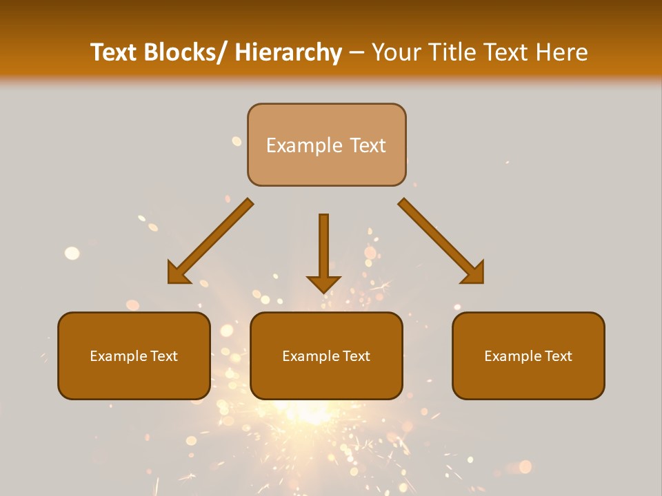 Season Black Flame PowerPoint Template
