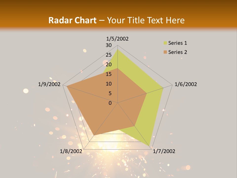 Season Black Flame PowerPoint Template