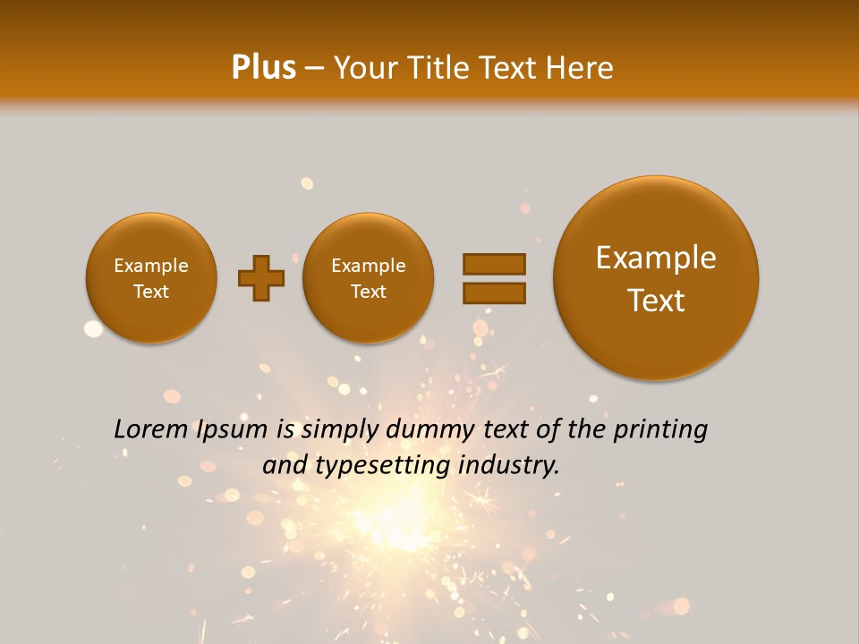 Season Black Flame PowerPoint Template