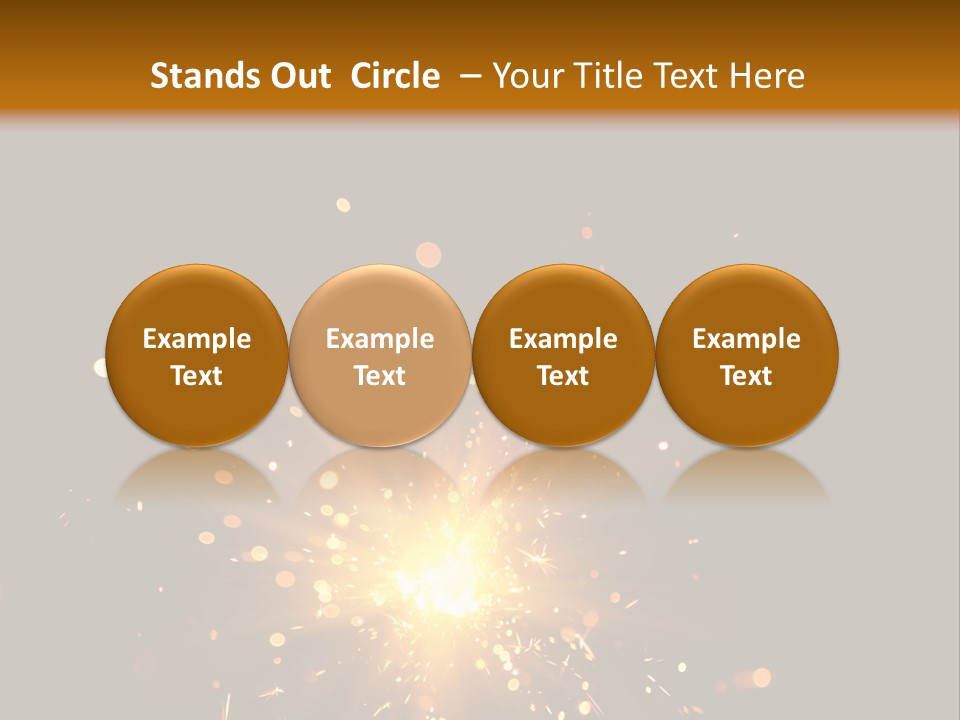 Season Black Flame PowerPoint Template