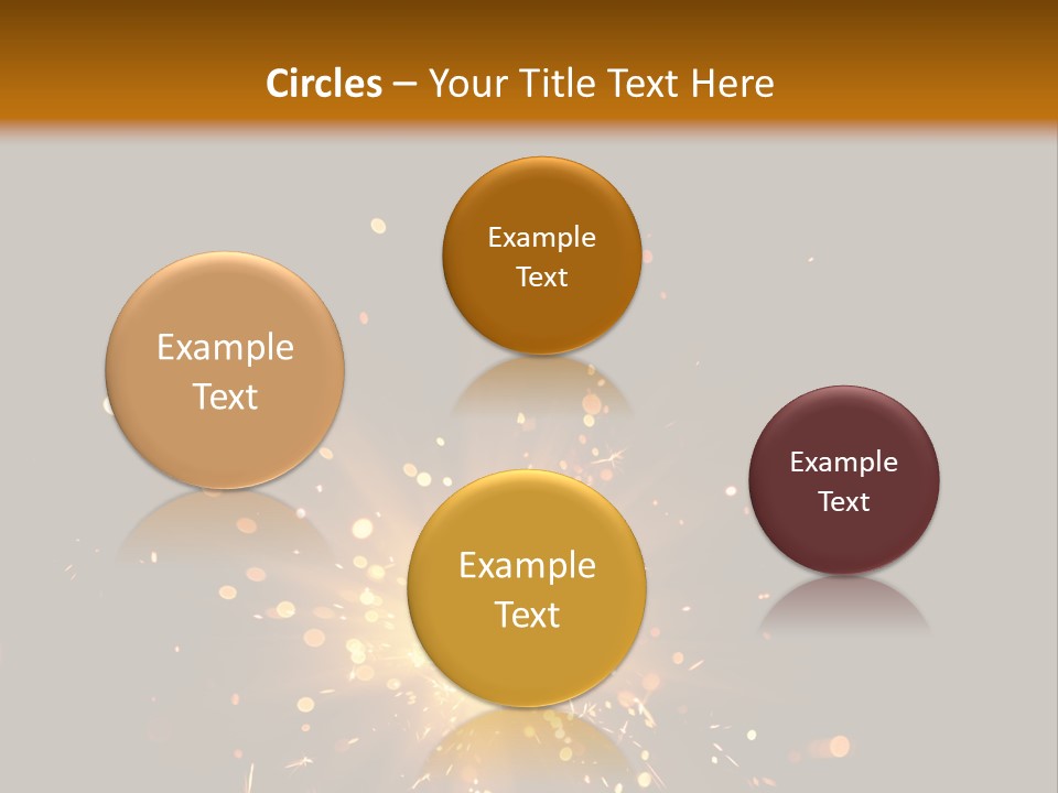 Season Black Flame PowerPoint Template