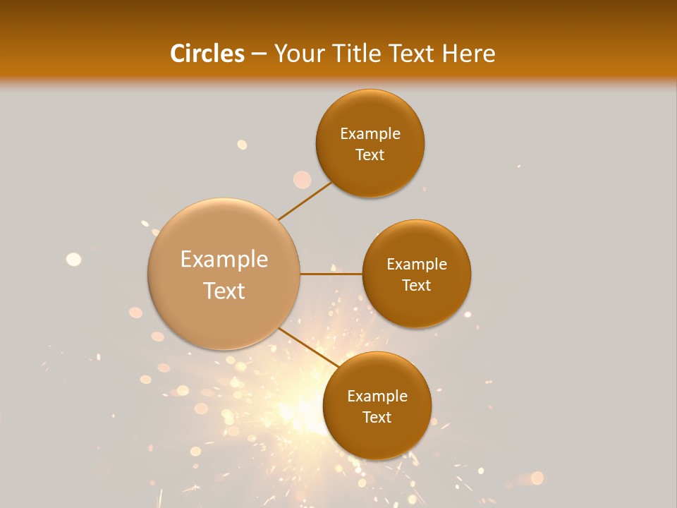 Season Black Flame PowerPoint Template