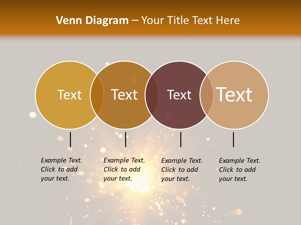 Season Black Flame PowerPoint Template