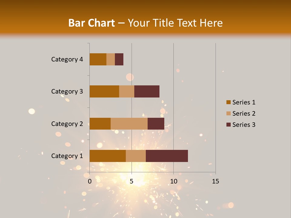 Season Black Flame PowerPoint Template
