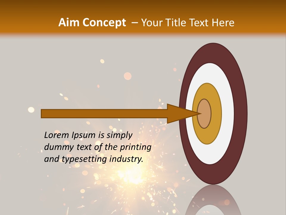 Season Black Flame PowerPoint Template