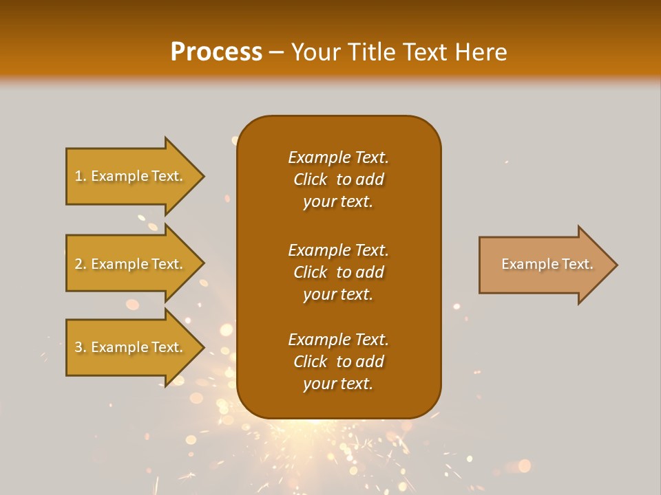 Season Black Flame PowerPoint Template