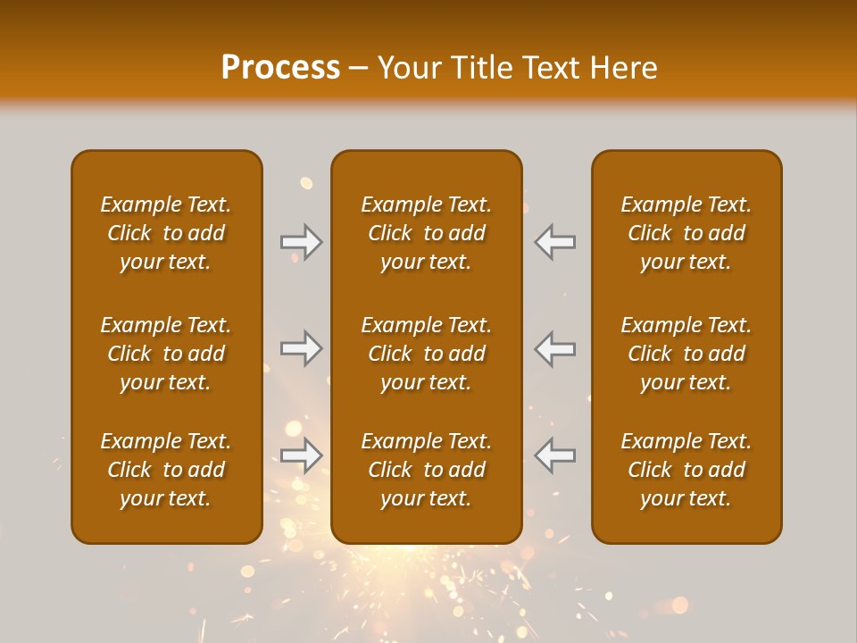 Season Black Flame PowerPoint Template