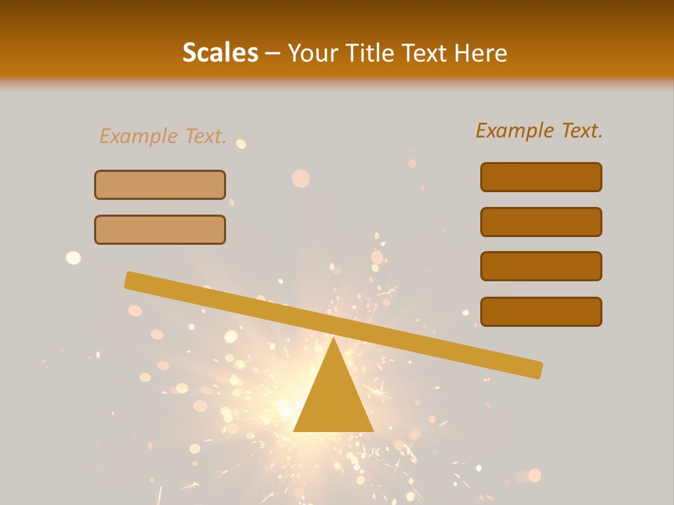 Season Black Flame PowerPoint Template