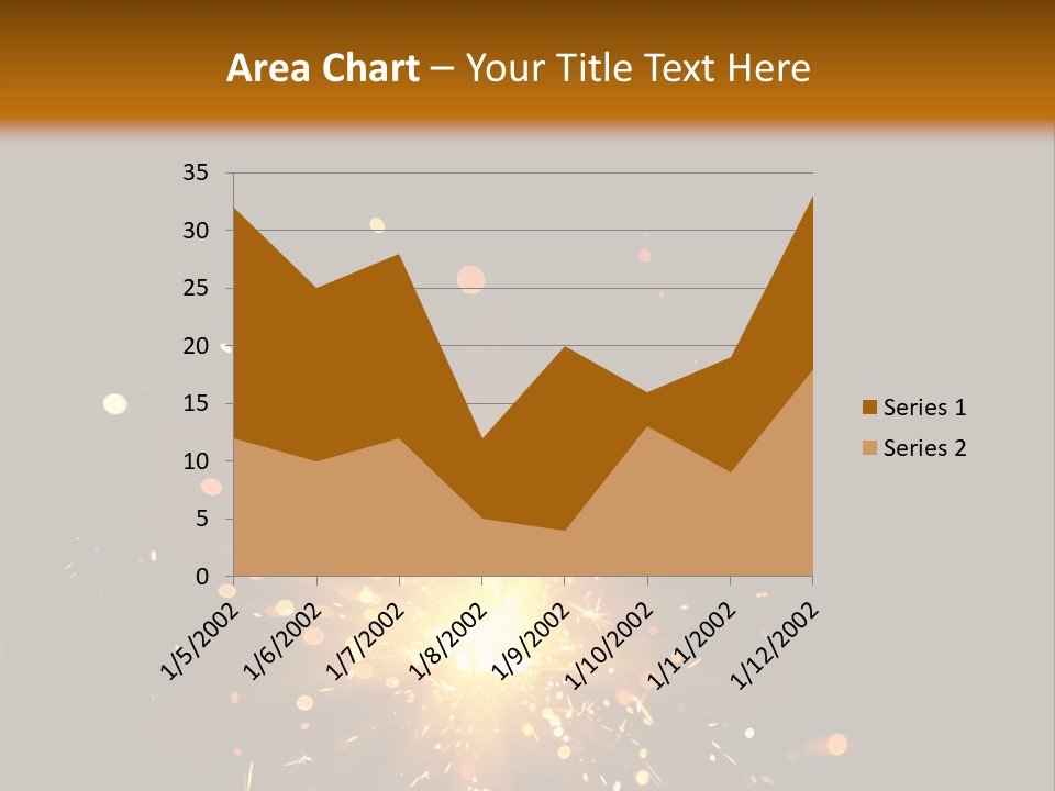 Season Black Flame PowerPoint Template