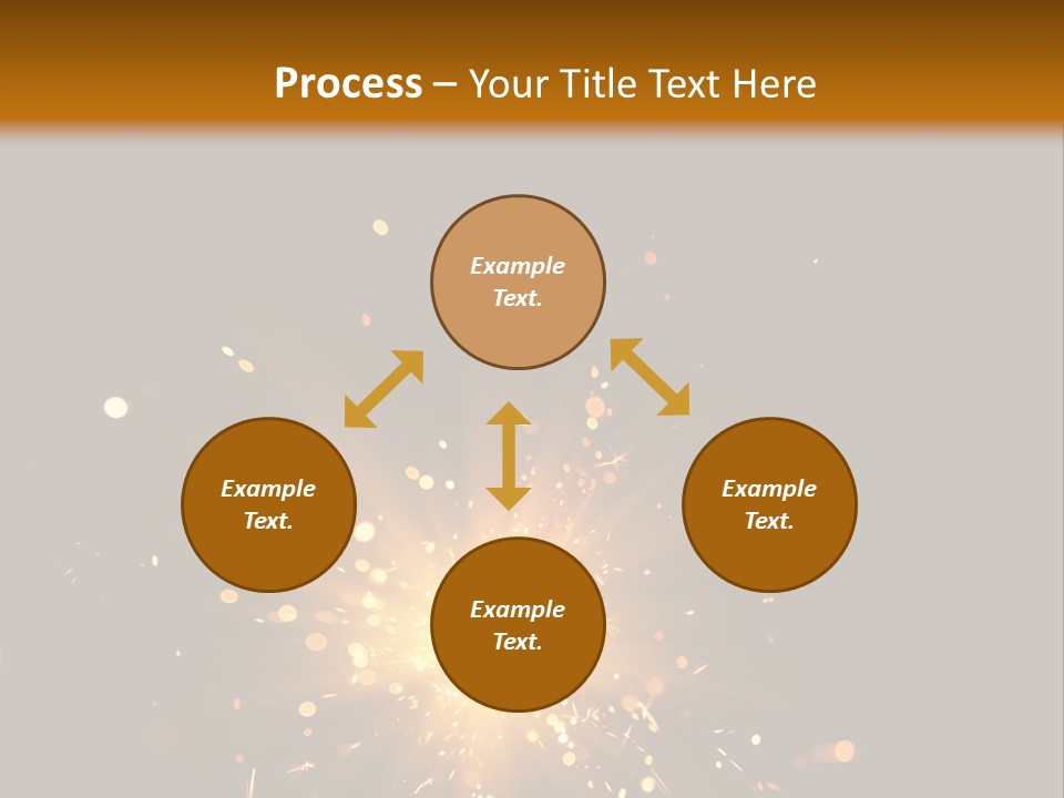 Season Black Flame PowerPoint Template