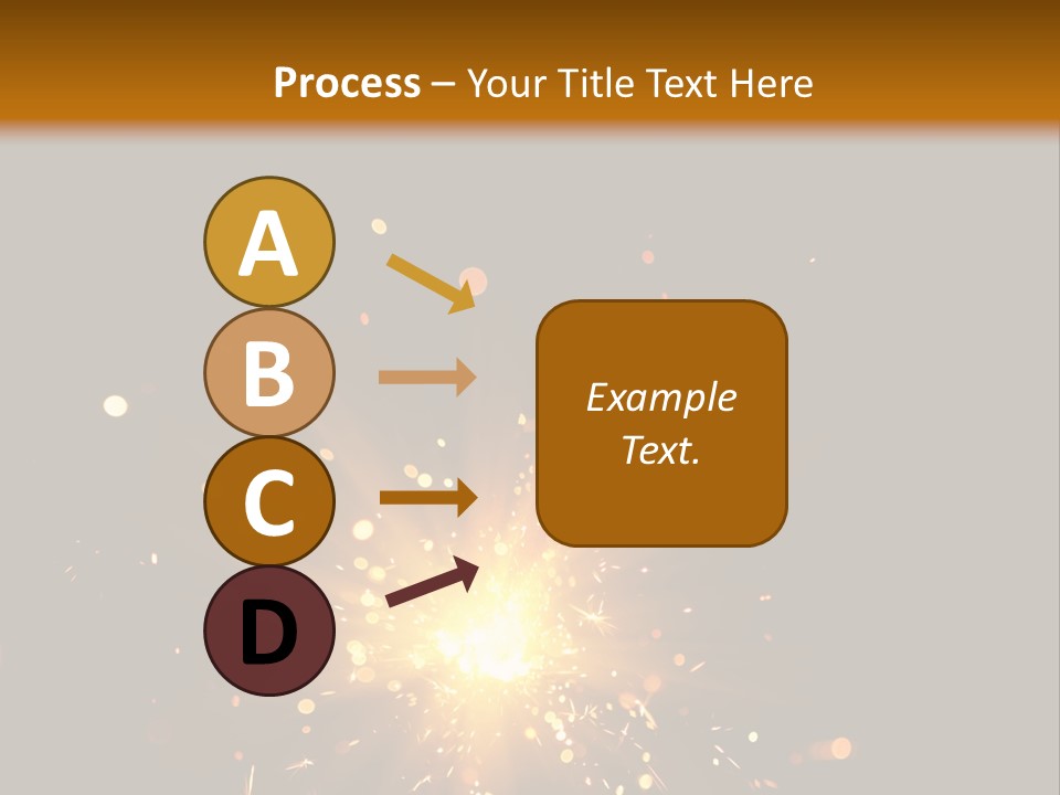 Season Black Flame PowerPoint Template