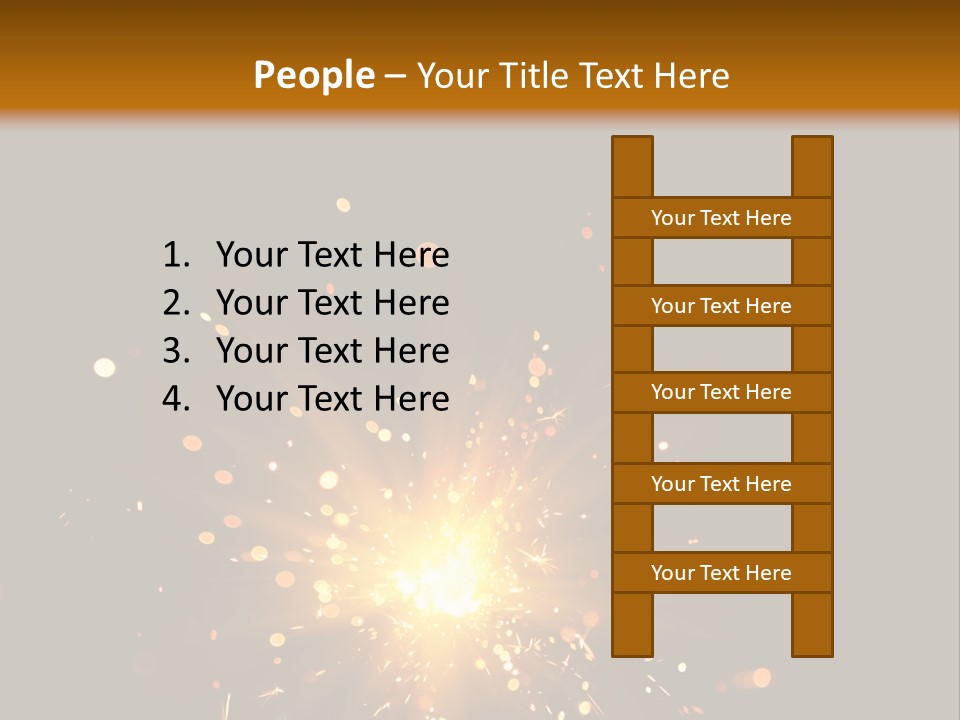Season Black Flame PowerPoint Template
