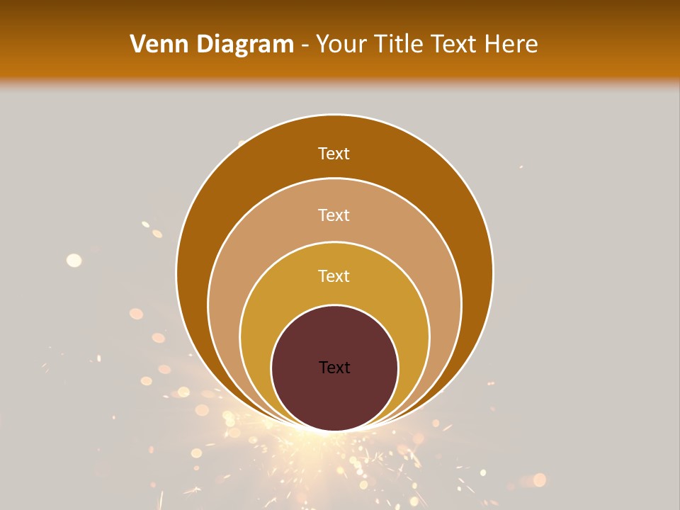 Season Black Flame PowerPoint Template