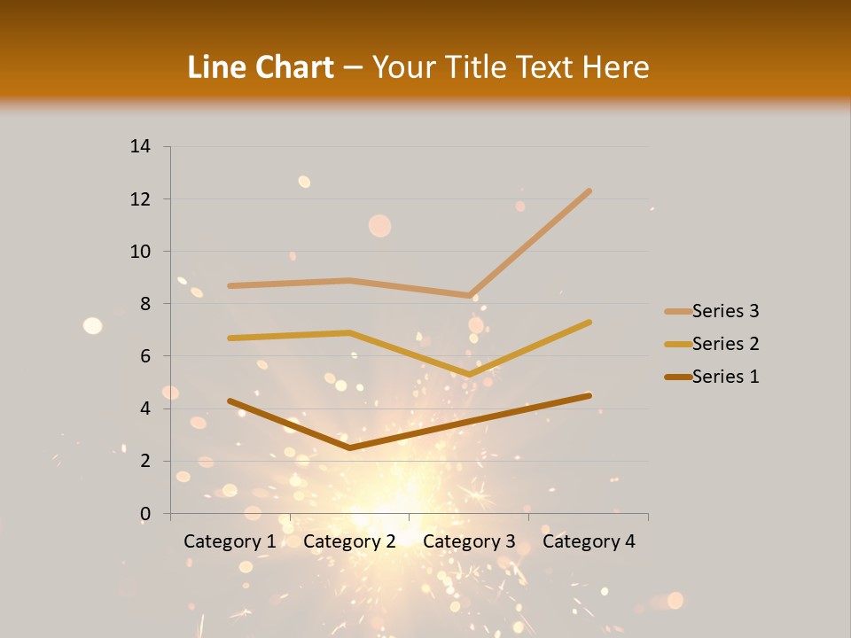 Season Black Flame PowerPoint Template