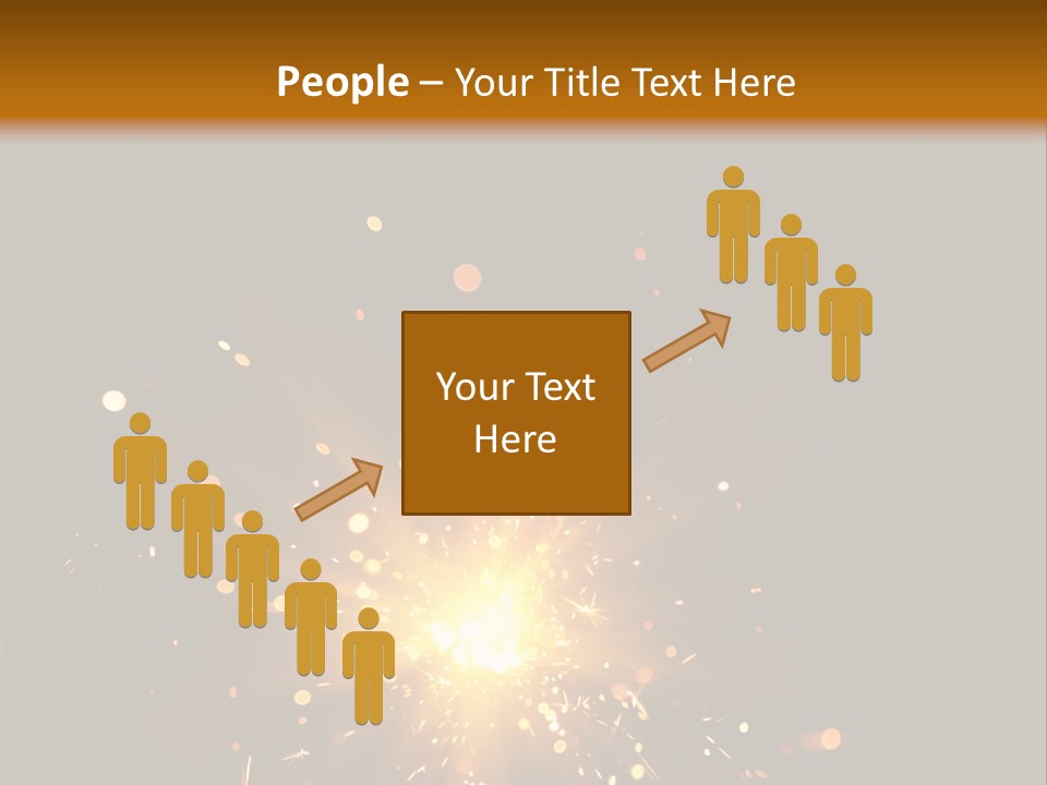 Season Black Flame PowerPoint Template