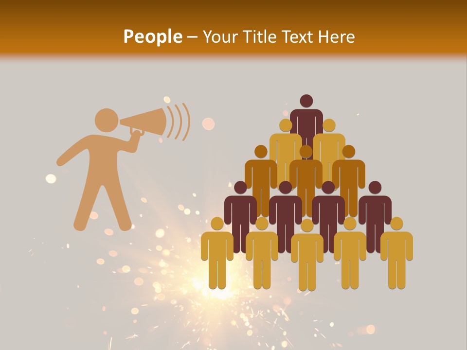 Season Black Flame PowerPoint Template