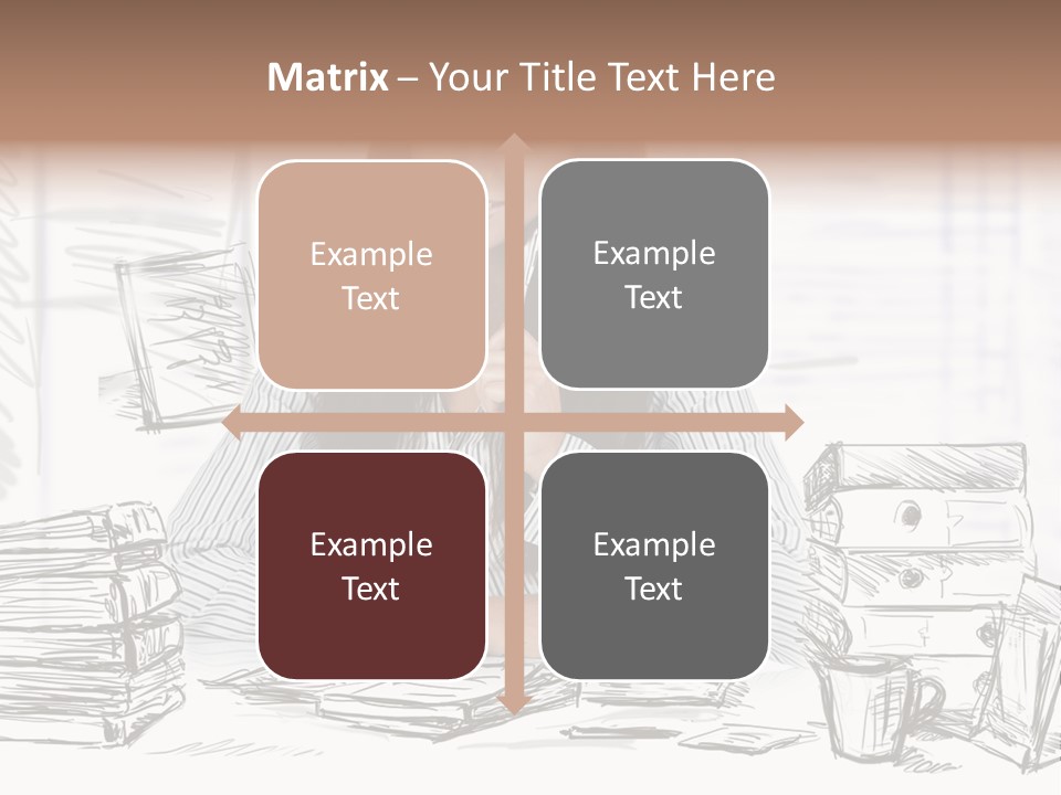 S Beautiful Portrait PowerPoint Template