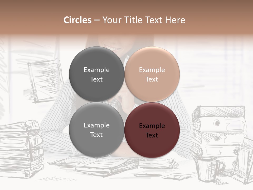 S Beautiful Portrait PowerPoint Template