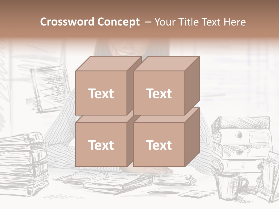 S Beautiful Portrait PowerPoint Template