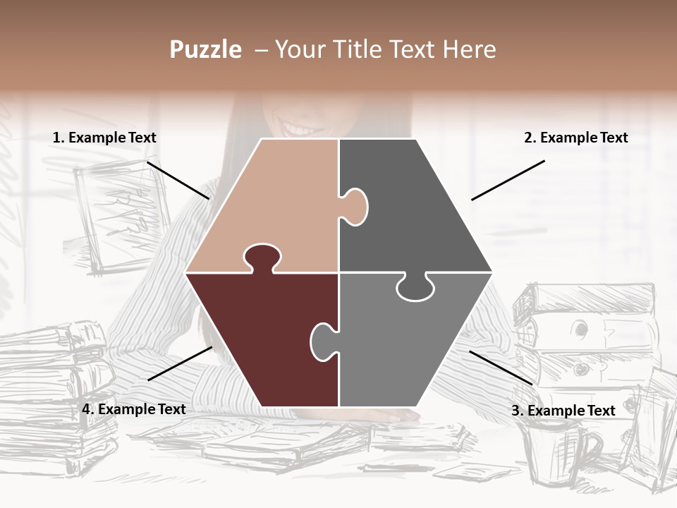 S Beautiful Portrait PowerPoint Template