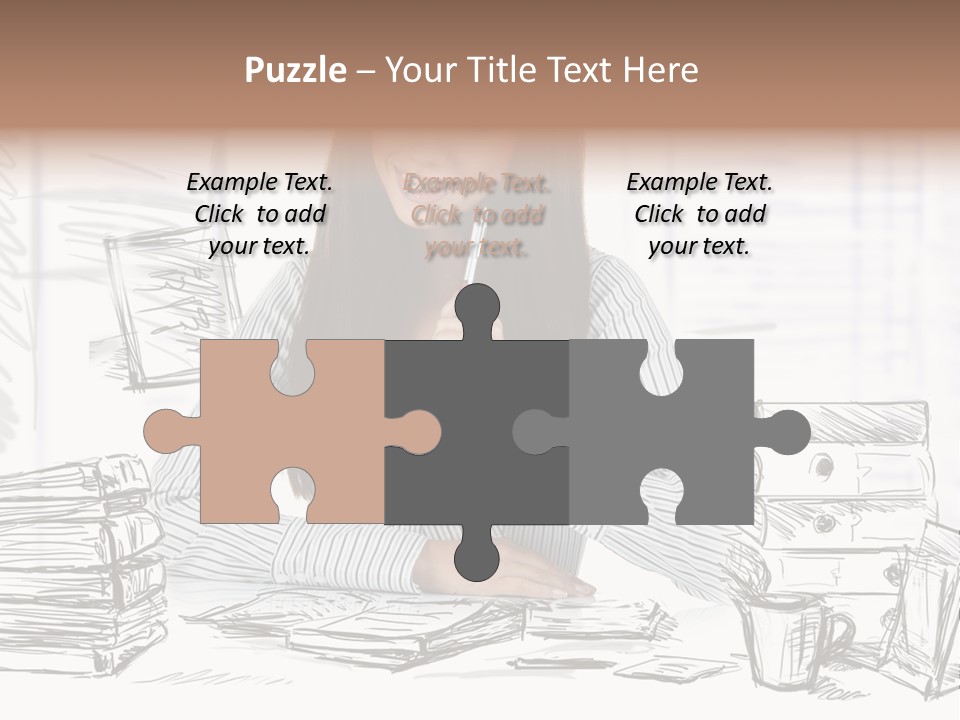 S Beautiful Portrait PowerPoint Template