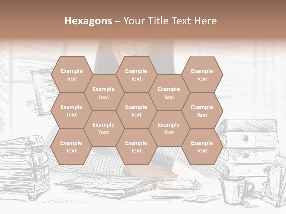 S Beautiful Portrait PowerPoint Template