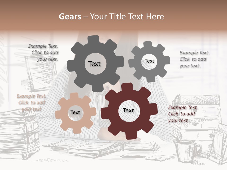 S Beautiful Portrait PowerPoint Template