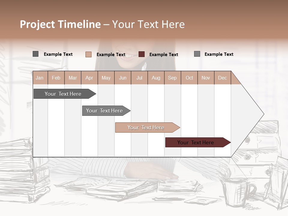 S Beautiful Portrait PowerPoint Template