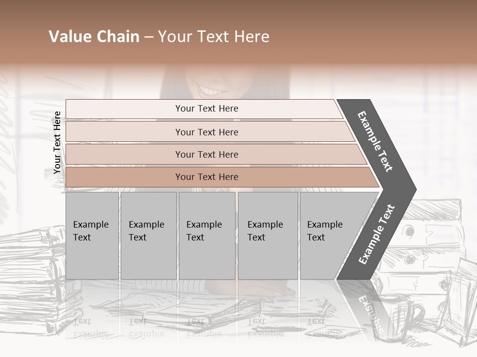 S Beautiful Portrait PowerPoint Template