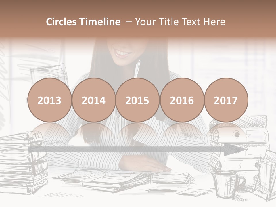 S Beautiful Portrait PowerPoint Template