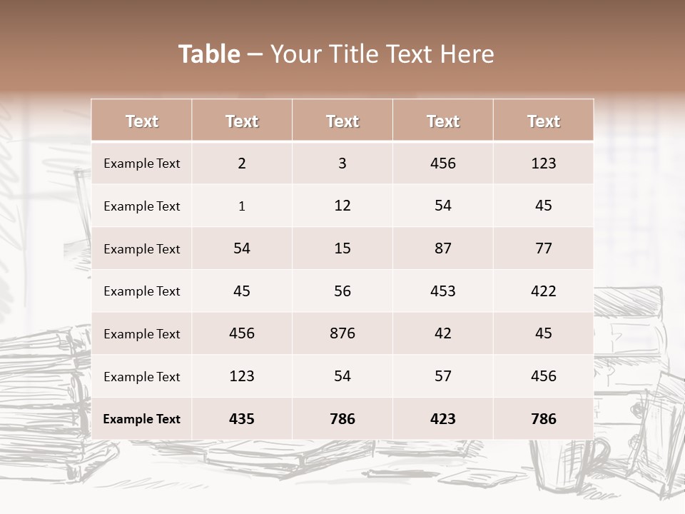 S Beautiful Portrait PowerPoint Template