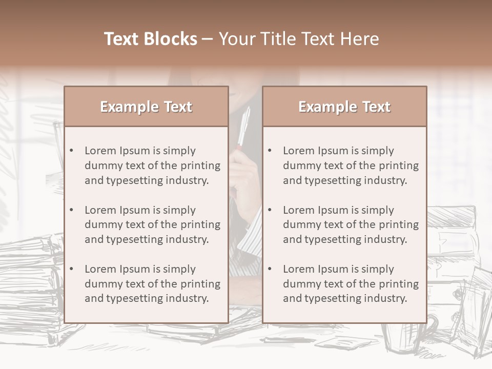 S Beautiful Portrait PowerPoint Template