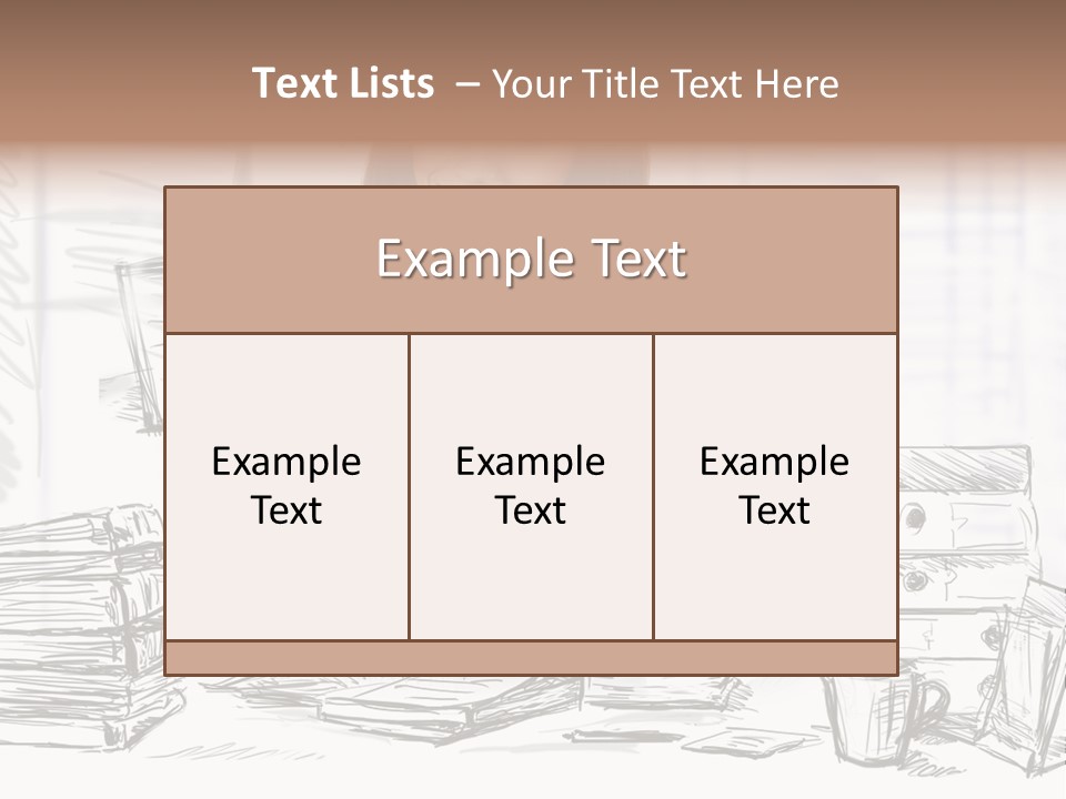 S Beautiful Portrait PowerPoint Template