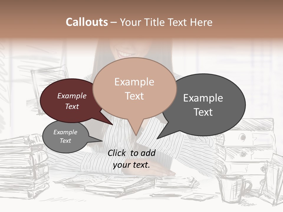 S Beautiful Portrait PowerPoint Template