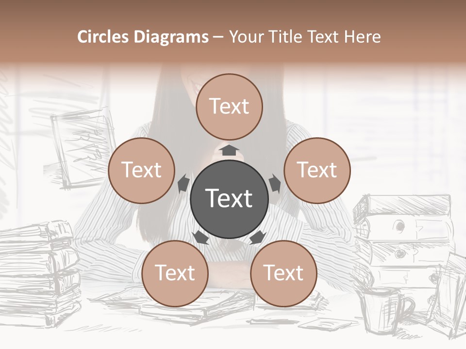 S Beautiful Portrait PowerPoint Template