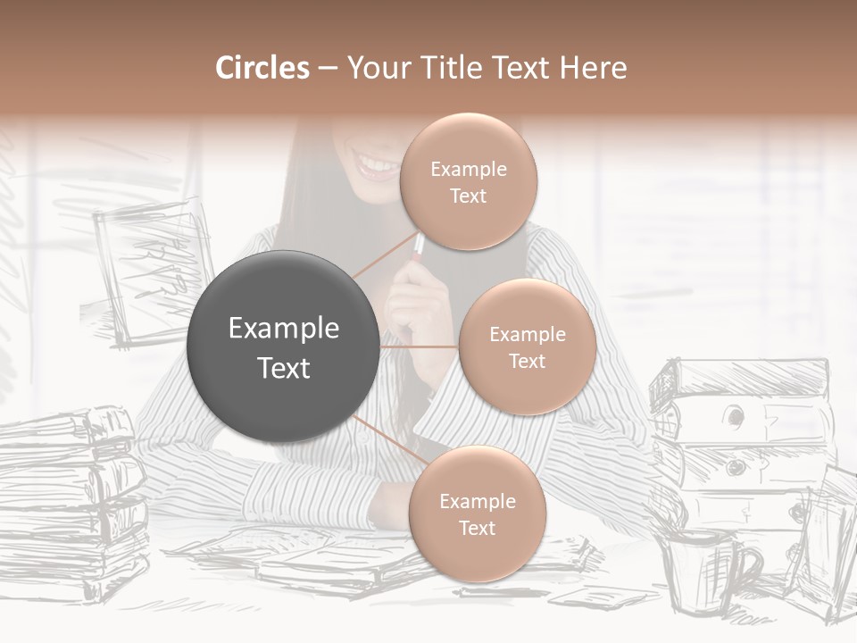 S Beautiful Portrait PowerPoint Template