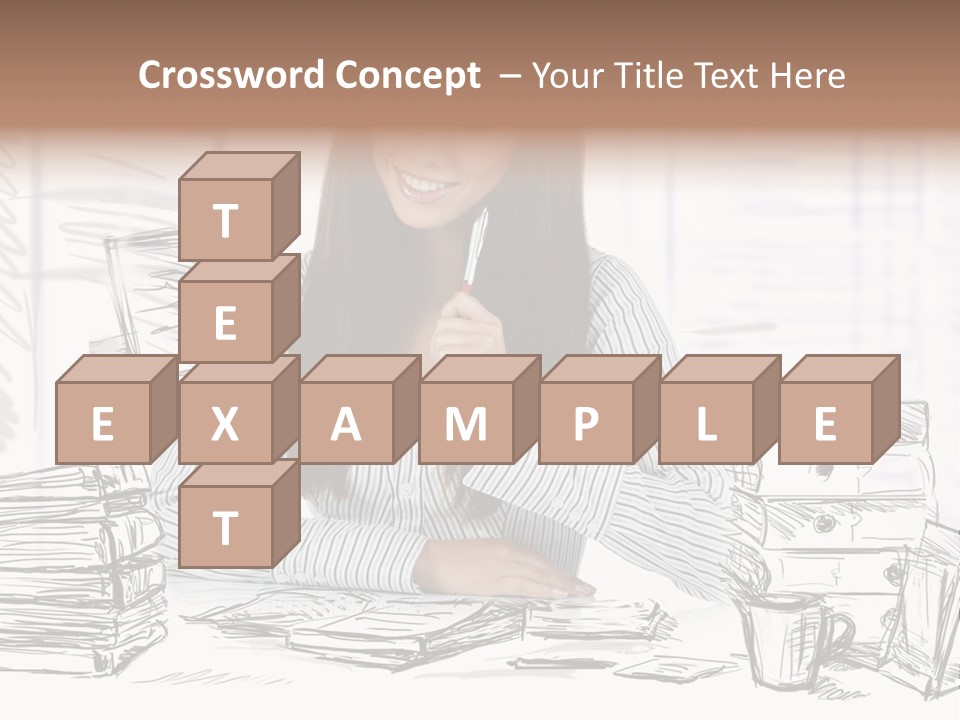 S Beautiful Portrait PowerPoint Template