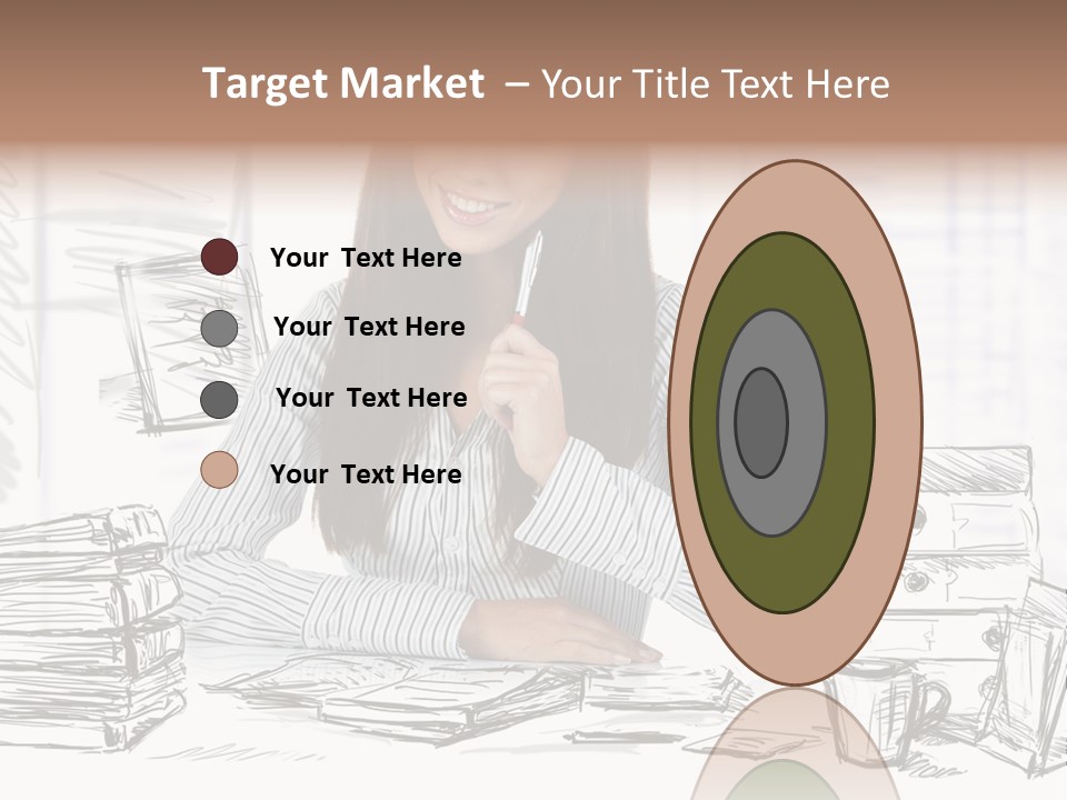 S Beautiful Portrait PowerPoint Template