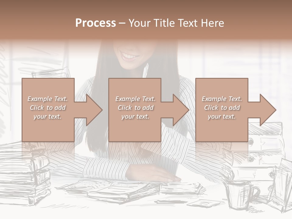 S Beautiful Portrait PowerPoint Template