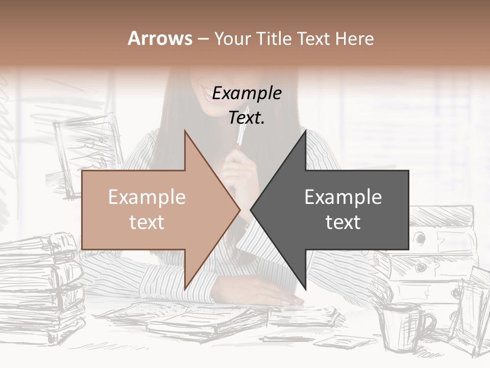 S Beautiful Portrait PowerPoint Template