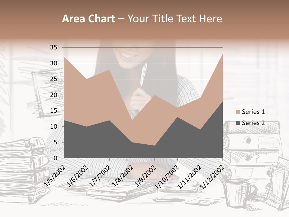 S Beautiful Portrait PowerPoint Template