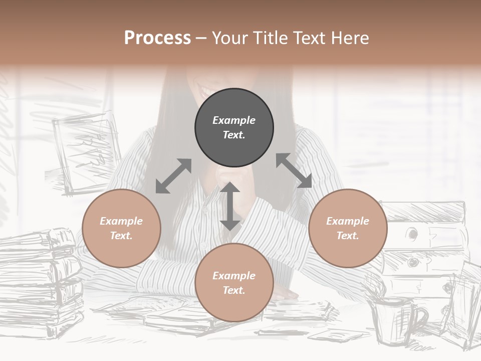 S Beautiful Portrait PowerPoint Template