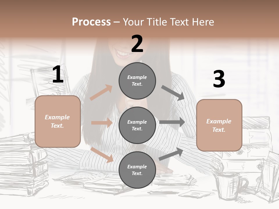 S Beautiful Portrait PowerPoint Template