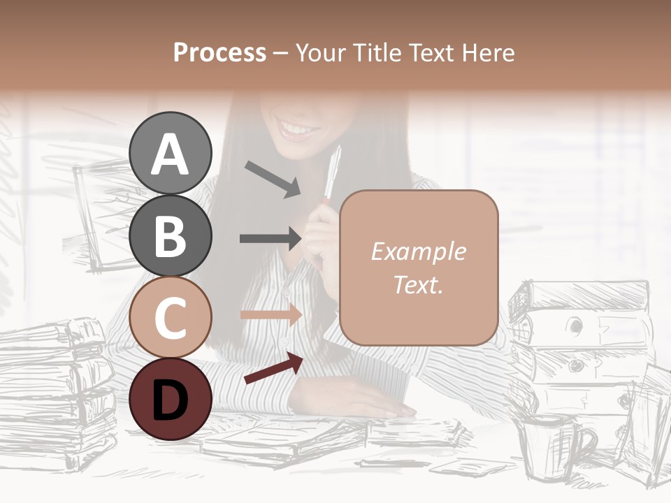 S Beautiful Portrait PowerPoint Template